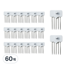 L.tree 對話框造型圖釘, 混合顏色, 60個