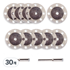 OON 원형 다이아 디스크 30mm, 30개
