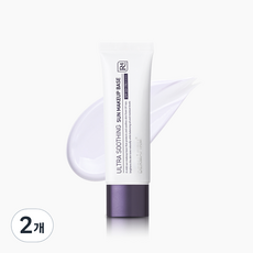 더마펌 울트라 수딩 선 메이크업 베이스 R4 50ml, 화이트, 2개