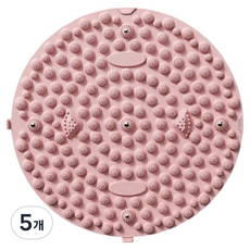 RAONTEM 腳底按摩墊, 5個, 粉紅色