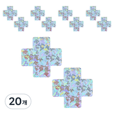 Kelbon 亮片胸貼 Galaxy 十字型, 20個