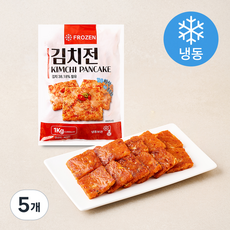 농우 김치전 사각 (냉동), 1kg, 5개