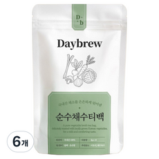 Daybrew 純粹蔬菜高湯茶包 10入, 6個, 30g