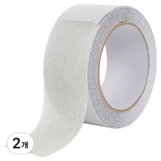 Mirscent 浴室階梯防滑膠帶, 霧面透明, 2個