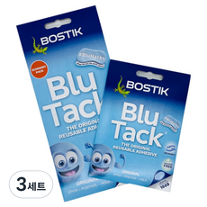 보스틱 블루택 오리지널 50g + 90g 세트, 3세트