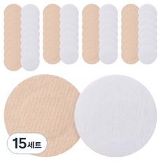 Good Nation 男士用牢固胸貼 白色10片 + 膚色10片組合, 15個