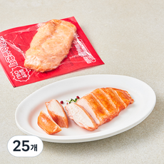 푸드원 닭가슴살 훈제 칠리맛, 100g, 25개, 1개입
