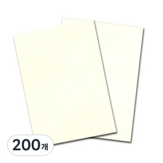 영신페이퍼 백색 크라프트지 150g, 200개