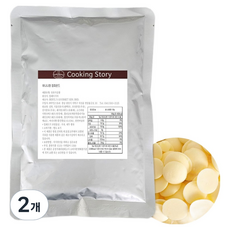 쿠킹스토리 베릴스 바나나향 코팅초콜릿, 100g, 2개