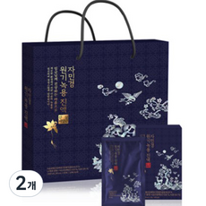 Jaminkyung 孜珉耕 元氣鹿茸濃縮液山蔘培養根 30入+購物袋, 1.5L, 2個