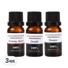 아로하트리즈 에센셜오일 로즈마리 + 라벤다 프렌치 + 만다린, 3세트
