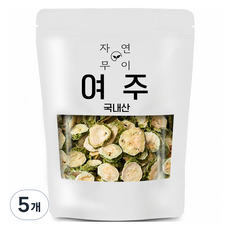 자연무이 깨끗하게 말린 국내산 건여주, 200g, 5개