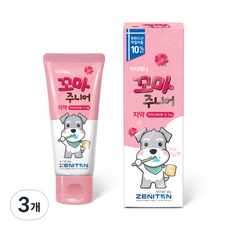 제니튼 닥터제니 꼬마주니어치약 라즈베리향, 60g, 3개