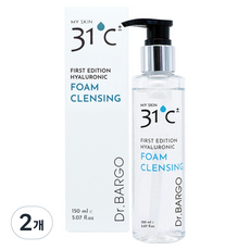 First系列玻尿酸洗顏慕斯, 150ml, 2瓶