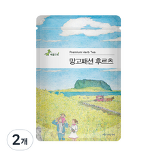 Areumdre 三角茶包 芒果百香果, 1.5g, 25個, 2袋