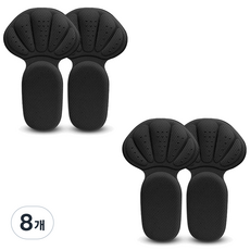 원이네 뒤꿈치 보호패드, 블랙, 8개