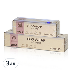 SUGARLAB 甘蔗環保保鮮膜 大 + 中, 3套