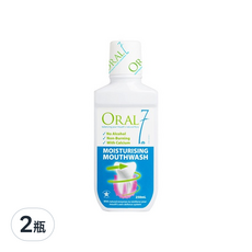 ORAL7 口立淨 酵素護理漱口水 250ml 不含酒精 無灼熱感 含鈣, 2瓶