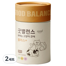 굿밸런스 고양이 짜먹는 간식 건강라인 저염 3종 x 20p 세트, 2세트, 혼합맛(닭고기/연어/산양유)