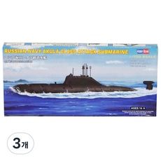 HobbyBoss 1:700 미해군 Rakula class 공격잠수정 프라모델, 3개