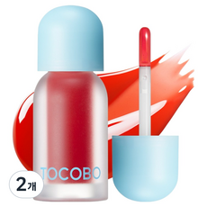 토코보 쥬시 베리 플럼핑 립오일 4g, 01 칠 레드, 2개