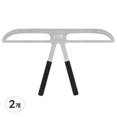 Alida Beauty High 一字型對稱眉尺, 混合色, 2個