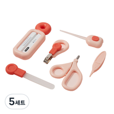 beiens 貝恩施 水溫溫度計 + 挖耳棒 + 指甲修剪組, 5組, 綠色