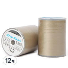 스펀 재봉사 실, 702번, 12개