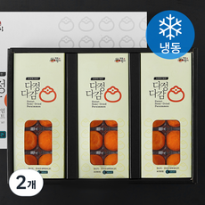 다정다감 청도반건시 30입 + 쇼핑백 (냉동), 2개, 1.2kg