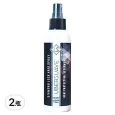 UBERSUAVE Diamond Lock 定型噴霧, 175ml, 防熱保護, 極致定型, 2瓶