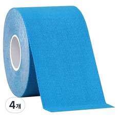 PAL-E 스포츠 테이프 연파랑 5cm x 5m, 4개, 1개입