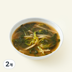 예향 냉이국, 650g, 2개