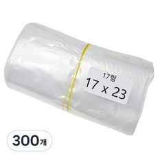 올다옴 지퍼백, 17형, 300개, 1개입