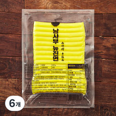 호영식품 남사부 뉴진면, 250g, 6개