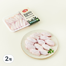 하림 동물복지 인증 깨끗한농장 닭윙 (냉장), 500g, 2개