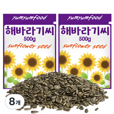 리프패럿 냠냠푸드 소동물 해바라기씨, 500g, 8개