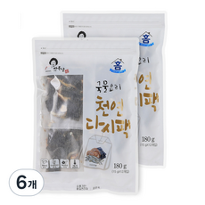 안옥남 국물요리 다시팩 12p, 180g, 6개