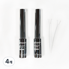Darkness 睫毛&雙眼皮膠, 白色的, 4個