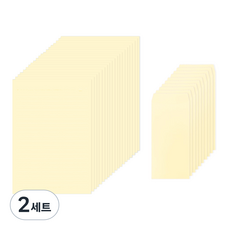 From&To 彩色信紙 20p + 信封 10p 套組 FL121-3, 單一顏色, 2套