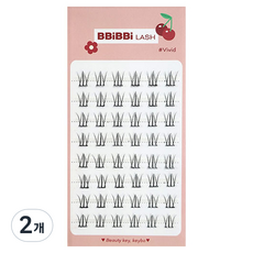 BbiBbi Lash 免膠水假睫毛, 2個, Vivid