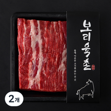 보리육촌 국내산 소고기 양지 덩어리 국거리용 (냉장), 300g, 2개