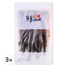 순돌이네 조미 학꽁치포, 3개, 150g