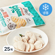 맛있닭 저염 스팀 닭가슴살 오리지널 (냉동), 100g, 25개, 1개입