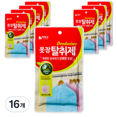 LIVING GOOD 衣櫃用除臭劑 森林香, 2g, 16個