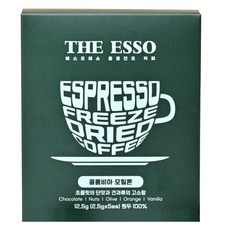 THE ESSO 精品特調義式濃縮咖啡粉, 1個, 2.5克, 5入