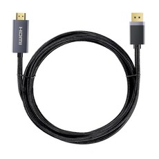 홈플래닛 DP to HDMI 4K TV 모니터 케이블, 1개, 2m