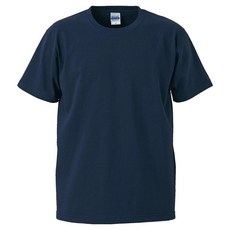 United Athle 厚磅短T 4252, L, 藏青色