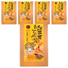 豐滿生技 調理紅薑黃芝麻醬包 4包, 35g, 5盒