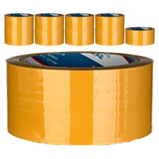 BUKWANG KOREA CHEMICALS 冷凍封箱膠帶 48mm x 50m, 黃色, 10個