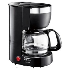 SANLUX 台灣三洋 4杯份咖啡壺, 650ml, 110V/60Hz, 600W, SAC-04A, 黑色